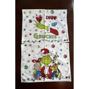 The Grinch Kitchen‎ Towels 25x16 Holiday Christmas New